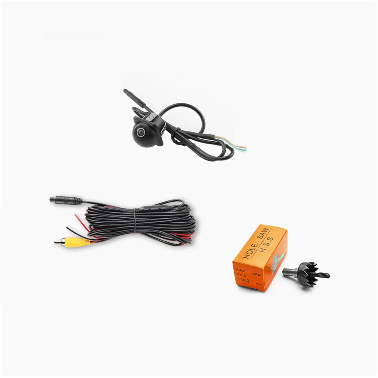 Universal AHD 1080P Rear View Camera | Wide angle lens | 6M Cable | Drill head - Image 3