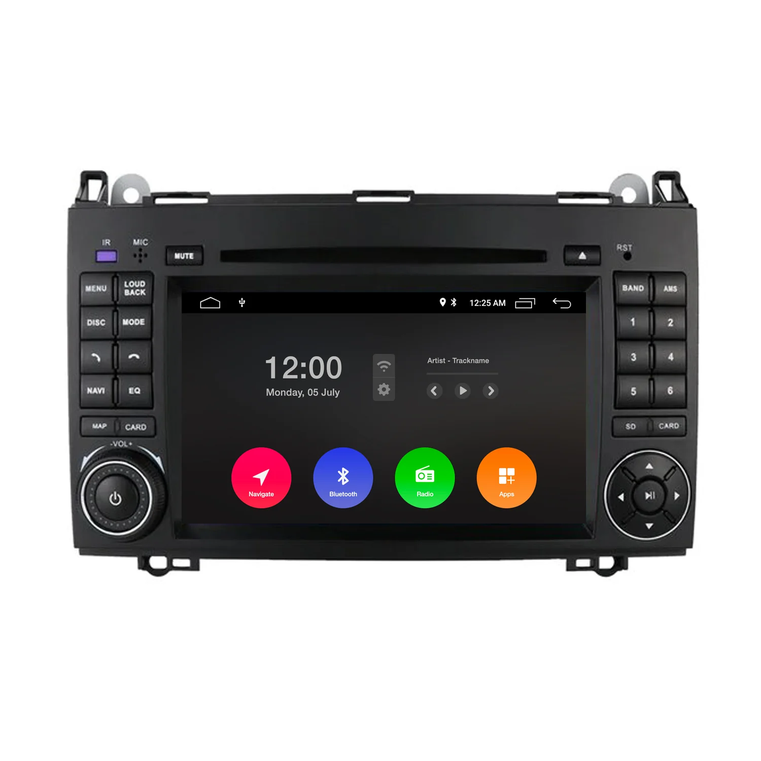 Navigation for Mercedes 7" | Carplay | Android | DAB | Bluetooth | 64GB - Image 3