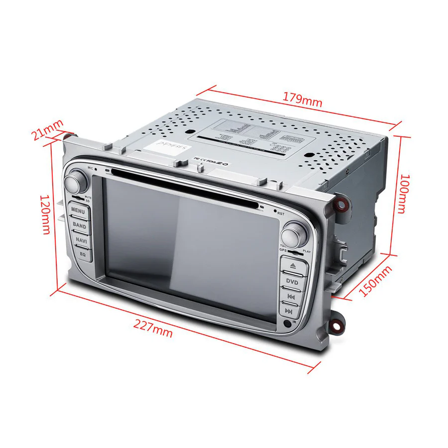 Navigation for Ford Silver Oval 7" | CarPlay | Android | DAB+ | Bluetooth | 64GB - Image 4