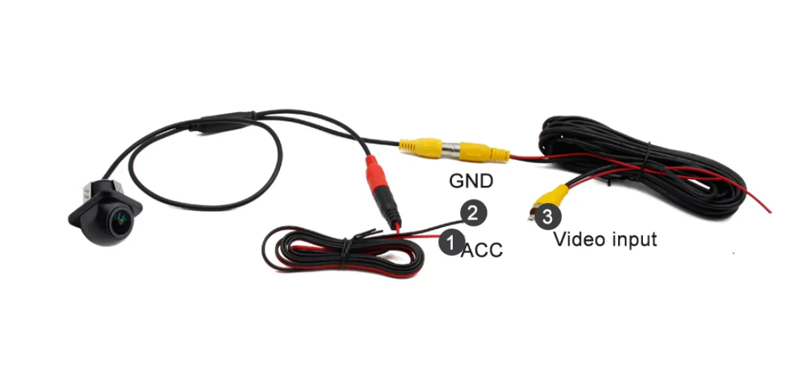 HD Universal reversing camera | Compact | Waterproof | RCA - Image 4