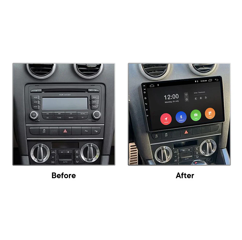 Navigation for Audi A3 with 9 inch screen | Carplay | Android Auto | DAB | Bluetooth | 64 GB - Image 4