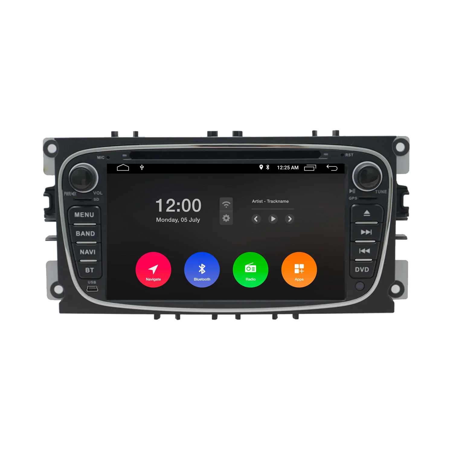 Navigation for Ford Black Oval 7" | CarPlay | Android | DAB+ | Bluetooth | 64GB - Image 3
