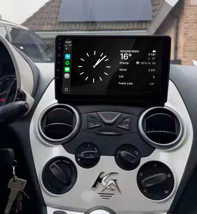 Navigation for Ford Ka 2008-2016 | CarPlay | Android Auto | WIFI | Bluetooth | QLED - Image 4