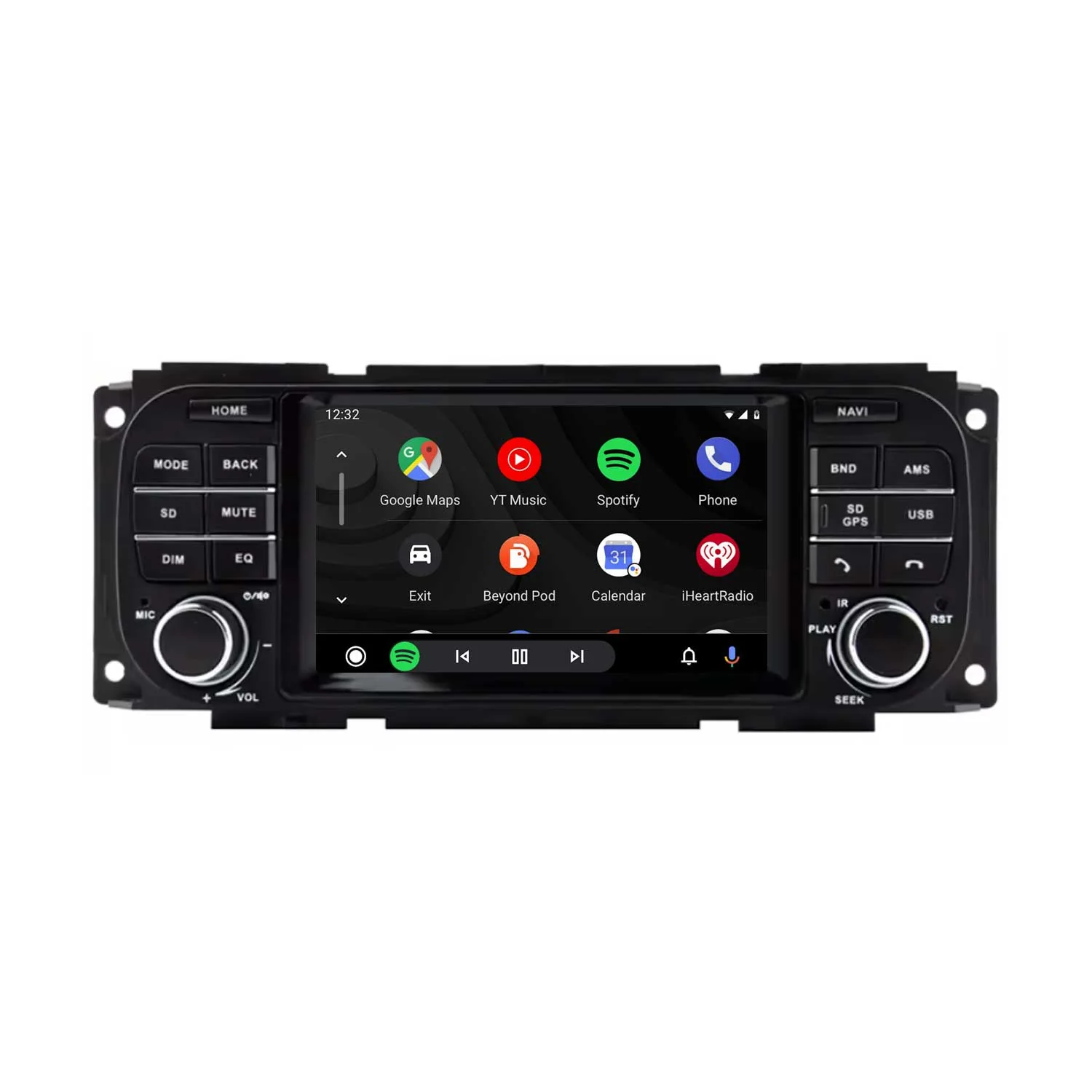 Navigation for Jeep Grand Cherokee 2002-2006 | CarPlay | Android Auto | WIFI | Bluetooth | QLED - Image 2