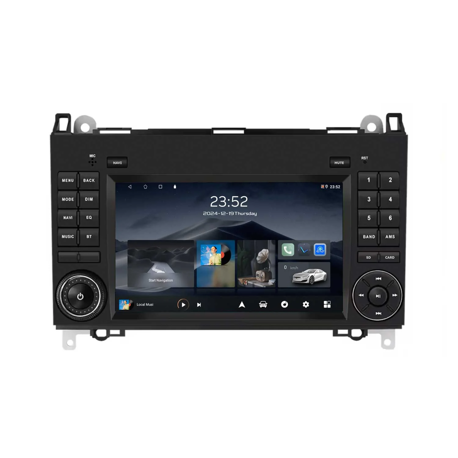 Navigation for Mercedes 7" | Carplay | Android Auto | DAB+ | Bluetooth - Image 3
