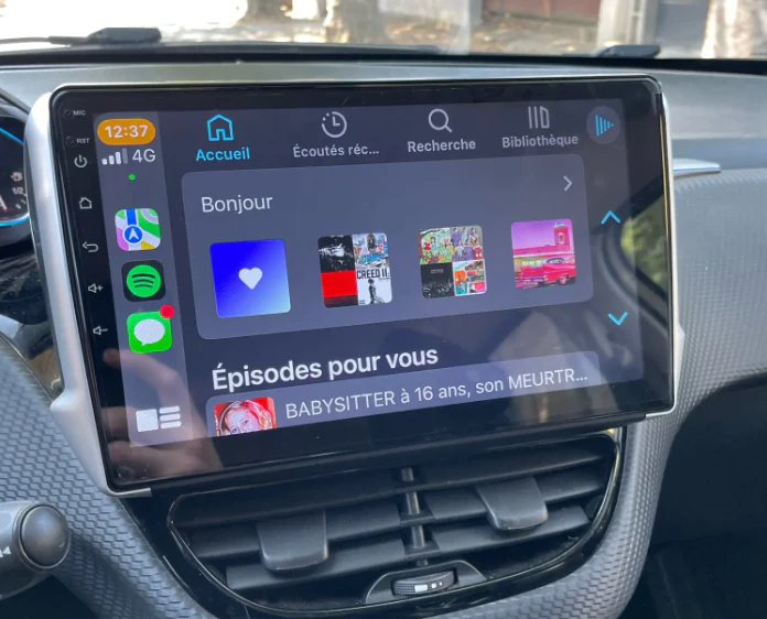 Navigation for Peugeot 2008 208 | Carplay | Android | DAB | Bluetooth - Image 5