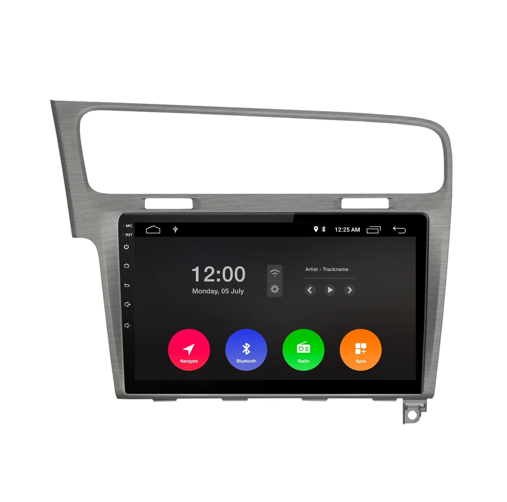Navigation for VW Golf 7 | Carplay | Android | DAB+ | Bluetooth | 64 GB | Brushed Grey - Image 3