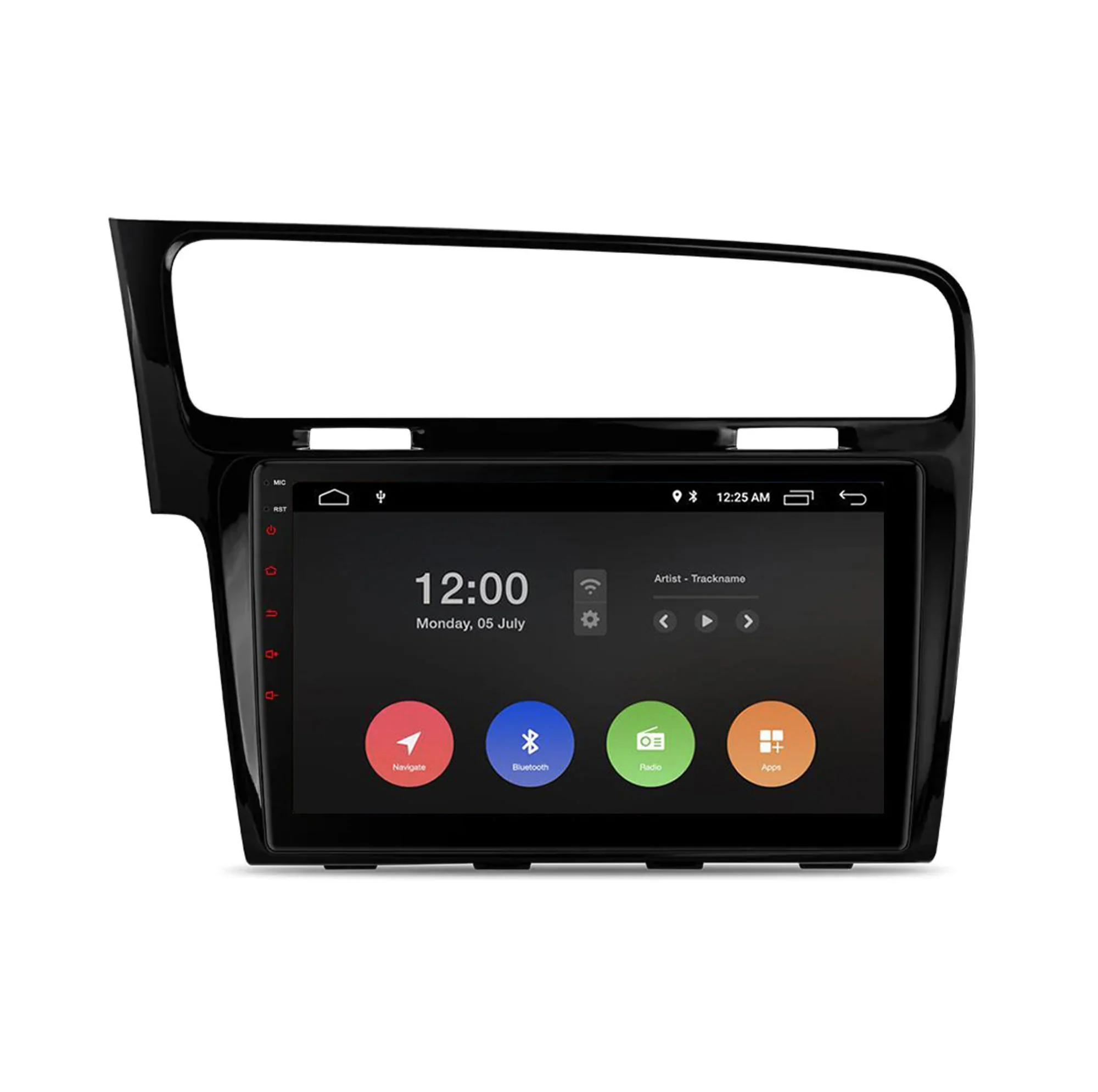 Navigation for VW Golf 7 | Carplay | Android | DAB+ | Bluetooth | 64 GB | Black - Image 3