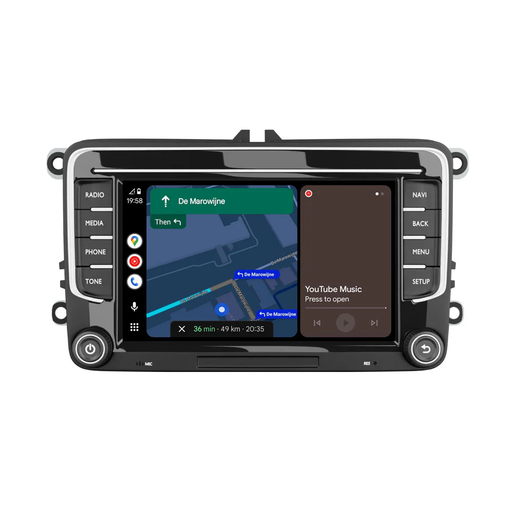 CarPlay & Android Navigation for VW Seat & Skoda 7" | 64 GB | DAB+ | 8 CORE - Image 4