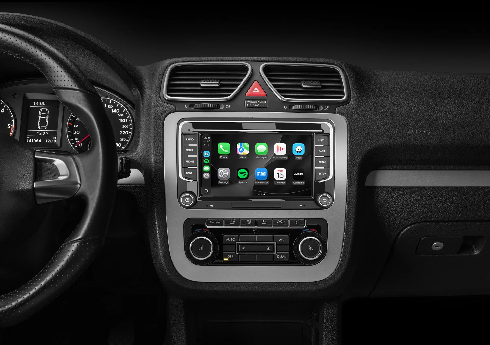 CarPlay & Android Navigation for VW Seat & Skoda 7" | 64 GB | DAB+ | 8 CORE - Image 7